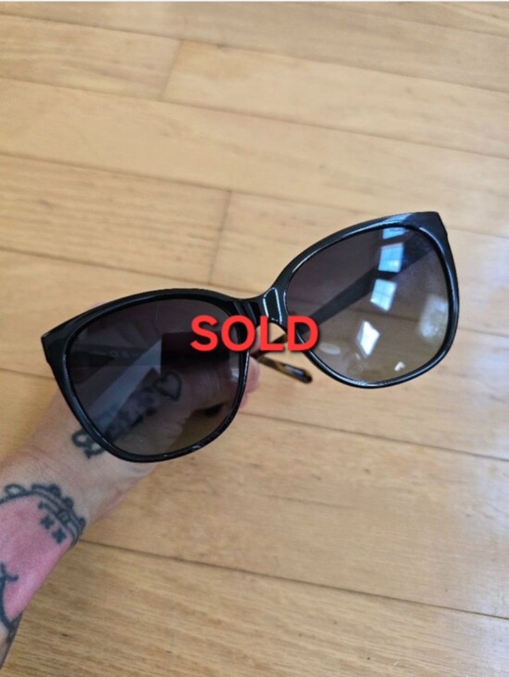 Fossil | FOS 3147/G/S black tortoise large boho glam sunglasses